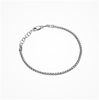 Bracciale Desmos Uomo in Oro bianco ROUND BOX 200 W 20 - ROUND BOX 200 W 20